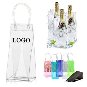 Easily transform the bottle cooler bag by filling it with fresh water and ice cubes to create a portable ice bucket, perfect for keeping your white wine, cold beer, or other beverages chilled.