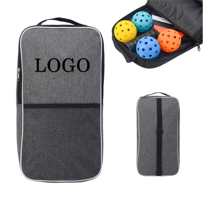 Bag is made of 300D/PVC Heather Polyester with 210D/PU Polyester lining.