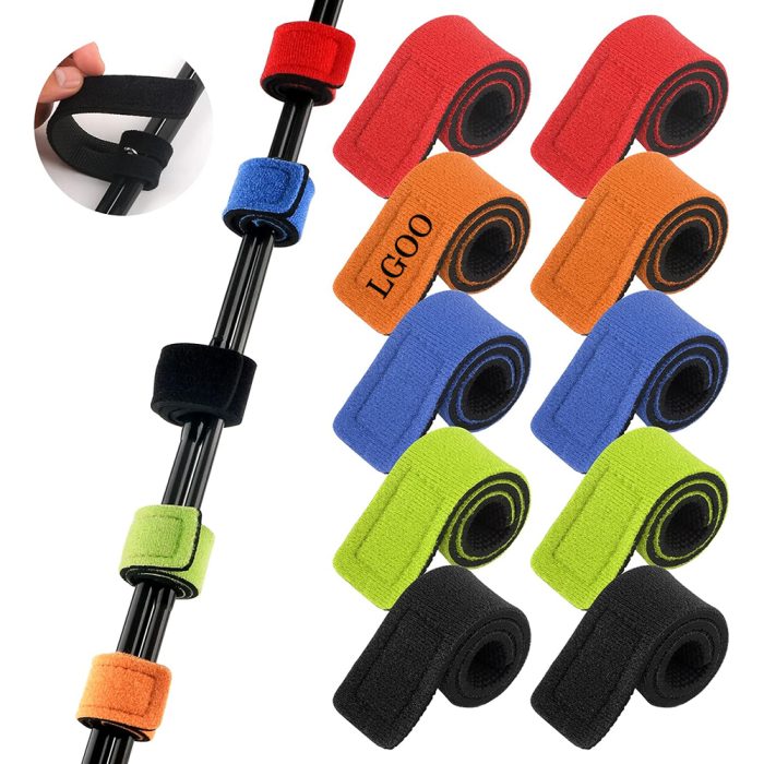 The fishing rod strap effortlessly adjusts to the perfect length for securing your rod, while the guide ring shields the groove to prevent damage.