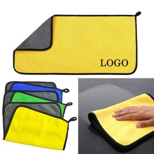 Crafted from premium 400 GSM coral fleece, this ultra-absorbent towel effortlessly tackles moisture and dirt, ensuring a spotless finish for your vehicle.