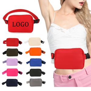 The waist bag is designed with multiple pockets and compartments, which helps you stay organized and keep your belongings separate.