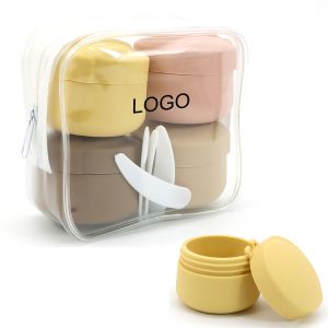 These cream jars are designed with anti-drip flip cap to prevent leak and spill.