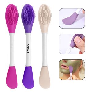 Silicone mask brushes head is made of premium quality silicone, soft and smooth, suit for applicator the skincare products.