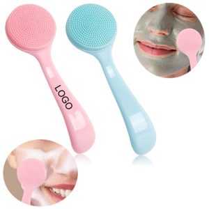 The scrubber-exfoliating brush is made of silicone with a soft and comfortable texture, which gives your skin a soft touch and ensures that it is safe and non-irritating.