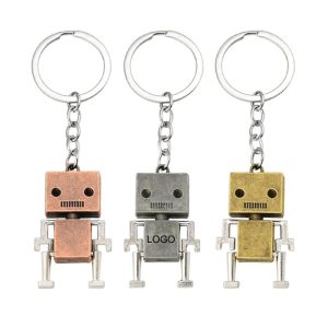 The 3d model key chain is made of high-quality zinc alloy material, which is not easy to rust or fade, high quality materials ensure the long-term service life of the keychain, great robot gift ideas.
