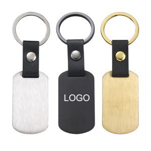 Made from durable stainless steel and PU leather, these engraved blanks offer strength and longevity;