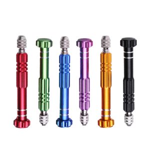 This high-quality hand drill features a durable all-metal construction crafted from aluminum alloy, ensuring longevity and sturdiness.