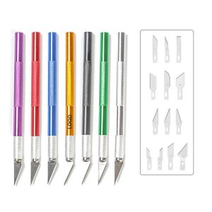 Experience the ultimate comfort and control with our lightweight, non-slip handle art knife.