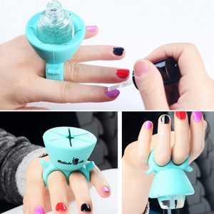 Introducing the revolutionary silicone nail polish holder, a game-changer in the world of nail care.