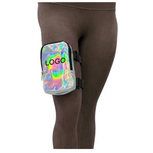 This thigh bag is designed with adjustable shoulder straps, which can comfortably fit your body and securely fasten on your leg to maintain the length you choose without loosening.