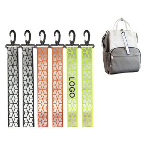 Elevate your safety with our Safety Reflector Pendants Keyring, perfect for attaching to your backpack or bicycle.