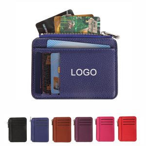 Introducing our stylish Mini Credit Card Wallet crafted from high-quality PU material.