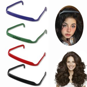 Experience the ultimate in style and convenience with the invisible hair hoop, a revolutionary square-shaped headband designed to provide secure and stylish hair fixing for those with thick hair, curly locks, and wide heads.