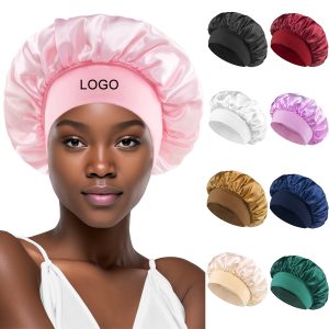 Indulge in the luxurious feel of our high-quality long filament satin hair wrap.