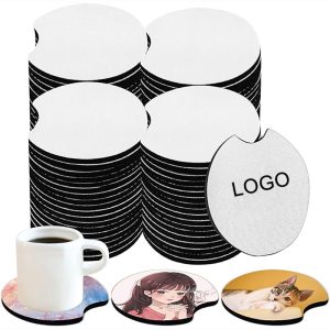 Introducing our premium car cup coaster, crafted from plush neoprene designed to effortlessly absorb moisture, ensuring your car cup holders remain clean and dry.