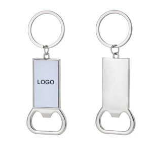 Introducing our sleek and stylish Union Printed Metal Beer Bottle Opener Keychain!