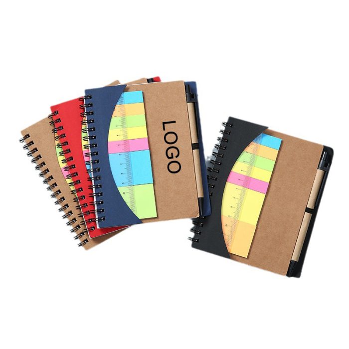 Crafted from high-quality kraft paper, the cover of this notebook exudes elegance and durability.