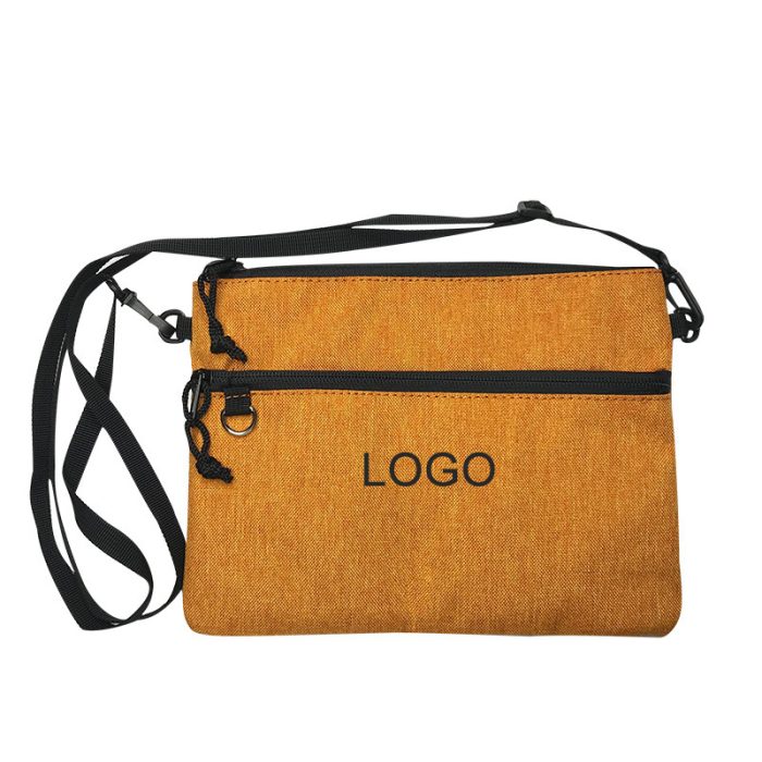 Indulge in luxury with our premium nylon Crossbody bag, designed to withstand the rigors of frequent travel with ease.