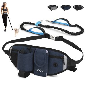 Crafted with dirt-resistant and durable Oxford fabric on the front and breathable mesh on the back, this ergonomically designed double dog leash is a must-have for any pet owner.