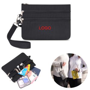 Crafted from high-quality polyester, this coin purse boasts exceptional durability that will withstand daily use.