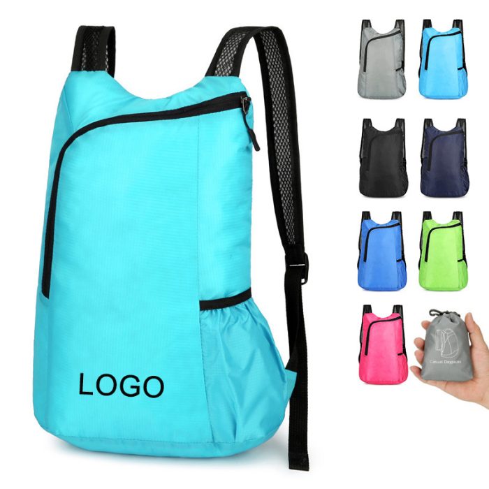 Introducing our ultra-lightweight and ultra-thin waterproof backpack made from high-quality polyester material.