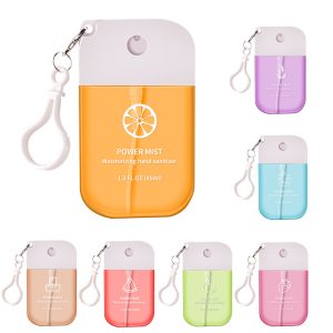 This pocket hand sanitizer is the perfect solution for keeping your hands clean and fresh on the go, especially when soap and water are not readily available.