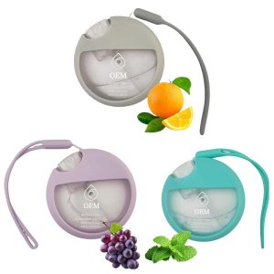 Introducing our round alcohol spray - the perfect solution for on-the-go hygiene.