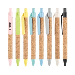 Experience the perfect blend of sustainability and quality with our innovative cork ballpoint pens.